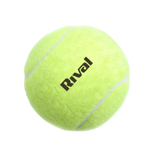 Promotional Pet Tennis Ball in Yellow with a design from Total Merchandise