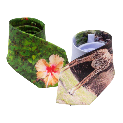 Custom Printed Polyester Tie with a design from Total Merchandise