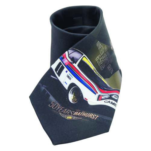 Customised Printed Polyester Tie with a design from Total Merchandise