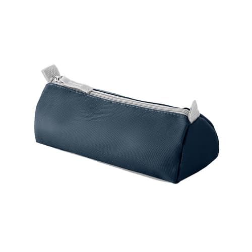 Promotional Polyester Pencil Case in Blue with a design from Total Merchandise