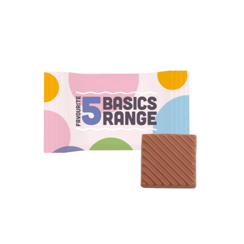 Promotional Express Full Colour Neapolitans in White with a design from Total Merchandise