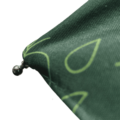 Close up of the Executive UK Telescopic Eco Double Canopy Umbrella from Total Merchandise