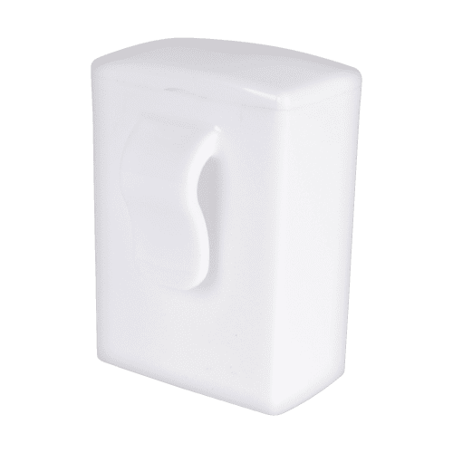 Customisable Waste Bag Dispenser in White printed with your logo from Total Merchandise