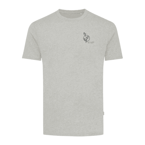 IQONIQ Manuel Recycled Cotton T-Shirt in Heather Grey from Total Merchandise