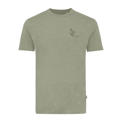 IQONIQ Manuel Recycled Cotton T-Shirt in Heather Green from Total Merchandise