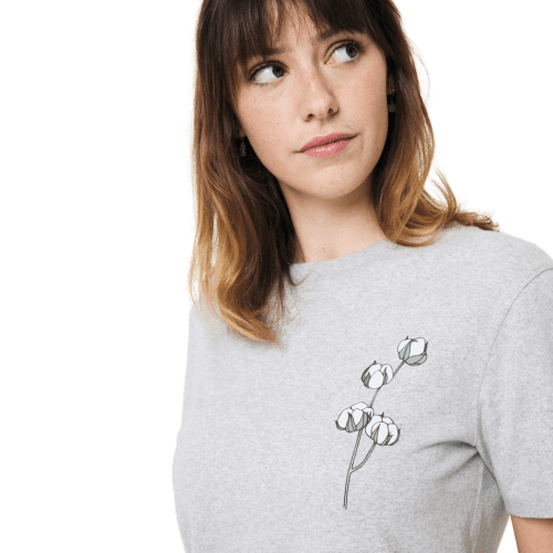 IQONIQ Manuel Recycled Cotton T-Shirt in Heather Grey from Total Merchandise