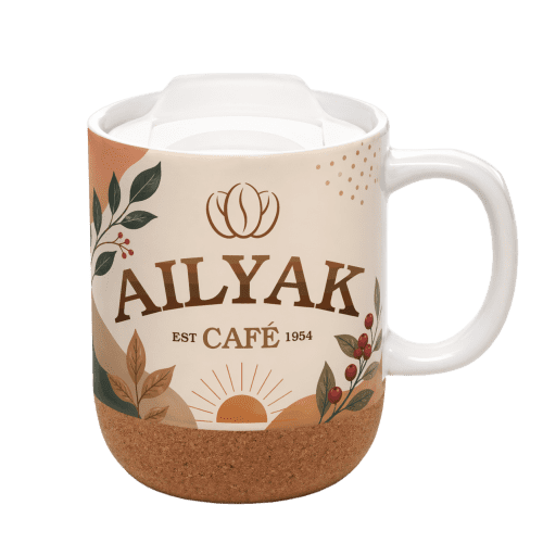 Humber Full Colour Mug in White