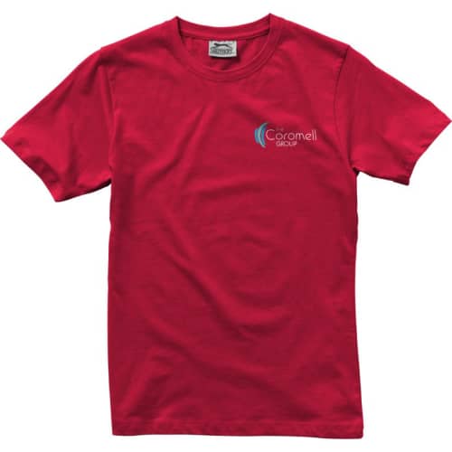 Dark Red Branded Slazenger Ladies T-Shirts Printed with Your Logo from Total Merchandise