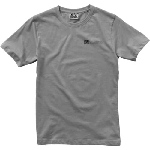 Personalised Grey Slazenger Ladies T-Shirts Printed with Your Logo from Total Merchandise