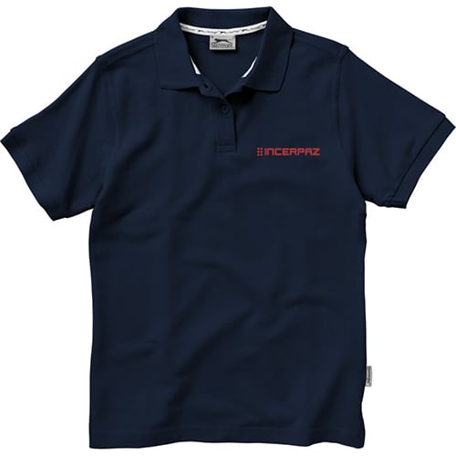 Slazenger Ladies Polo Shirts in Navy