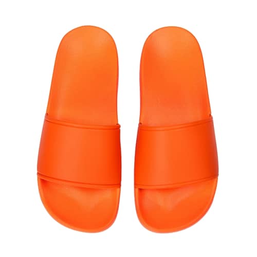 Promotional Printed Coloured Sliders in Orange with a design from Total Merchandise