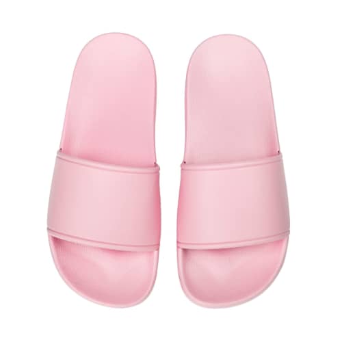 Branded Coloured Sliders in Pink with a design from Total Merchandise