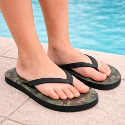 Children's Classic Rubber Flip Flops