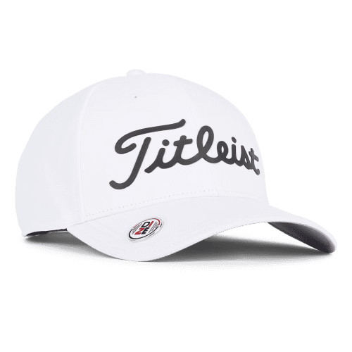 Titleist Performance Ball Marker Cap in White/Black