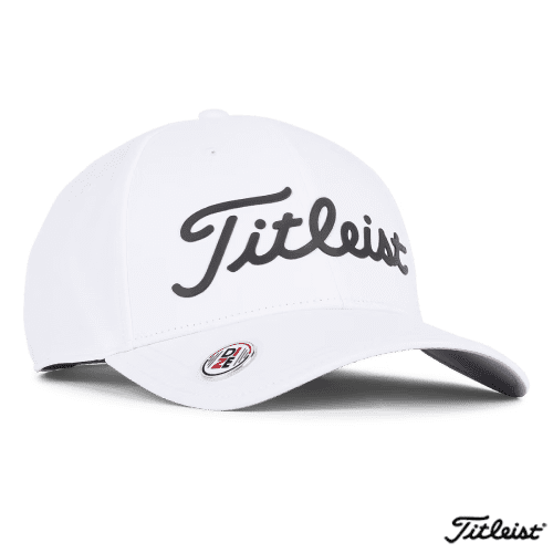 Titleist Performance Ball Marker Cap in White/Black