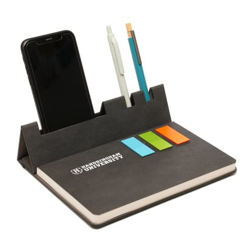 Custom Arden A5 Multi-Function Notebook in Grey from Total Merchandise