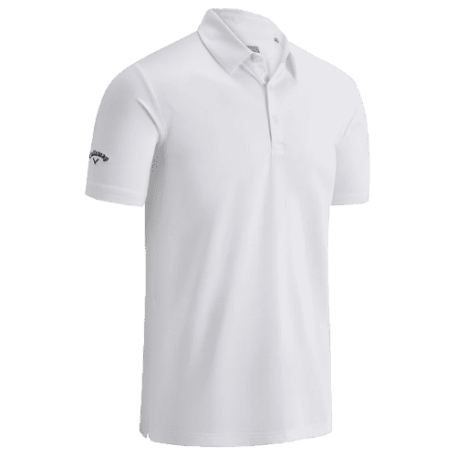 Callaway Swingtech Golf Polo Shirt in Bright White