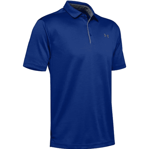 Under Armour Tech Polo Shirt in Royal Blue