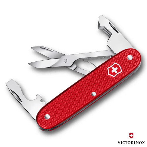 Victorinox Companion Slim Alox Pocket Tool in Red