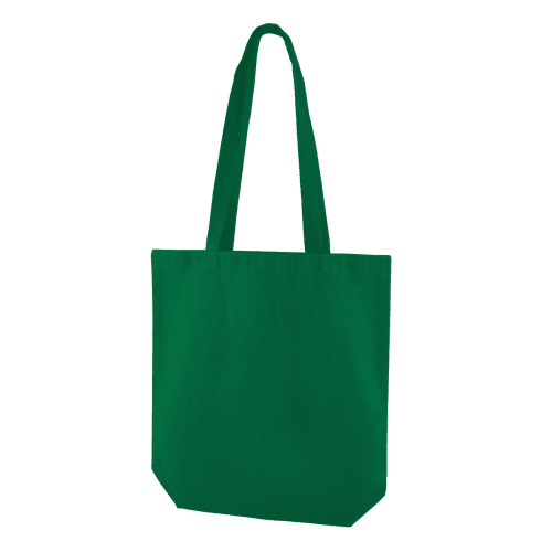 Premium Heavyweight Canvas Tote Bag in Emerald Green