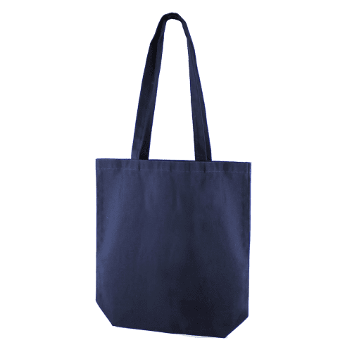 Premium Heavyweight Canvas Tote Bag in Navy