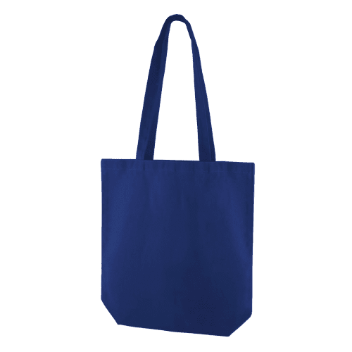 Premium Heavyweight Canvas Tote Bag in Royal Blue