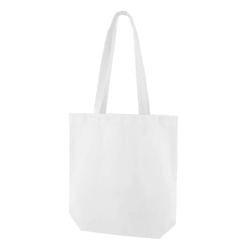 Premium Heavyweight Canvas Tote Bag in White