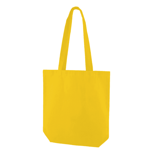 Premium Heavyweight Canvas Tote Bag in Yellow