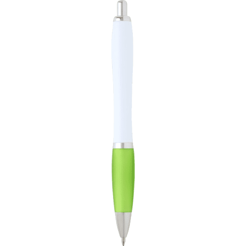 Nash Recycled Plastic Pen in Lime Green
