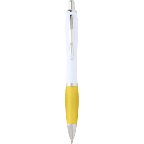 Nash Recycled Plastic Pen in Yellow