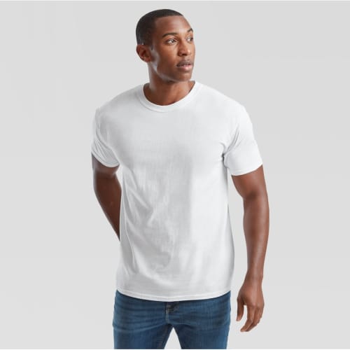Fruit of the Loom Valueweight White T-Shirts