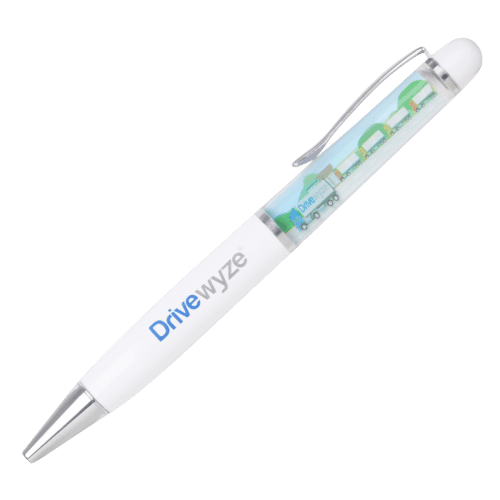 Premium Floating Pen in White