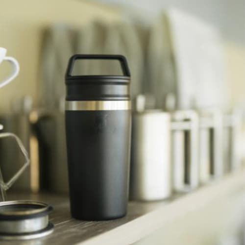 Lifestyle image of the Stanley Café-To-Go 350ml Travel Mug