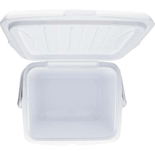 Customisable 13 Litre Cooler Box in Red printed with your company logo from Total Merchandise