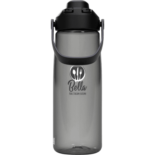 Personalised Camelbak® Chug Tritan Plastic Bottle with Flip Cap in Charcoal from Total Merchandise