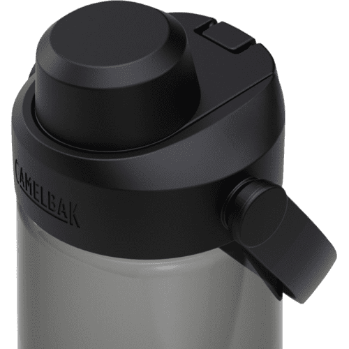 Logo Printed Camelbak® Chug Tritan Plastic Bottle with Flip Cap in Charcoal from Total Merchandise