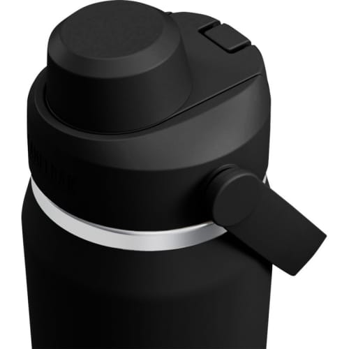 Logo Printed Camelbak® Chug Stainless Steel Bottle with Flip Cap in Black from Total Merchandise