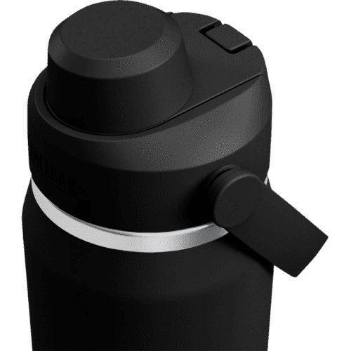 Logo Printed Camelbak® Chug Stainless Steel Bottle with Flip Cap in Black from Total Merchandise