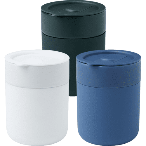 Java Ceramic Tumbler with Silicone Wrap