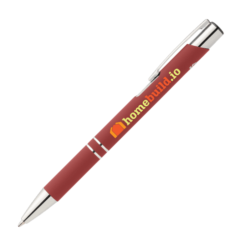 Crosby Recycled Metal Soft Touch Ballpen personalised