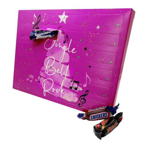 Custom Printed Celebrations Advent Calendar in White printed with your logo from Total Merchandise
