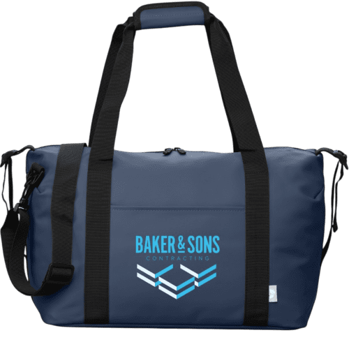 Logo branded Recycled Travel Duffel Bag