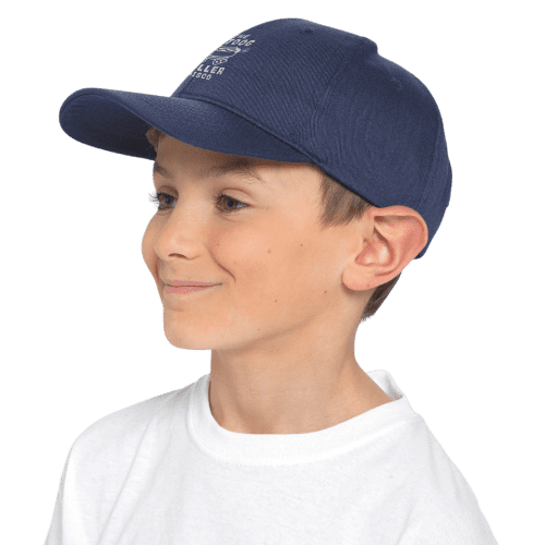 Promotional Essential Organic Cotton Cap in black branded with your logo from Total Merchandise