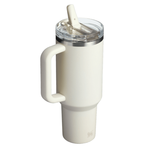 Stanley Quencher® ProTour Recycled Flip Straw Tumbler showing the flip straw