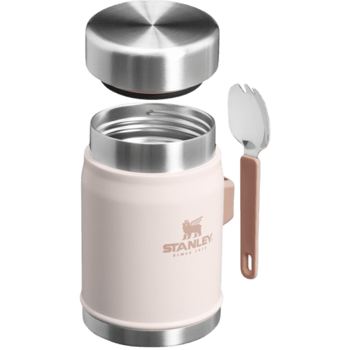 Customised Stanley Recycled Stainless Steel Food Jar in Light Pink from Total Merchandise