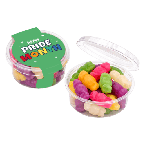 Logo printed Eco Midi Pot Haribo® Mini Jelly Babies