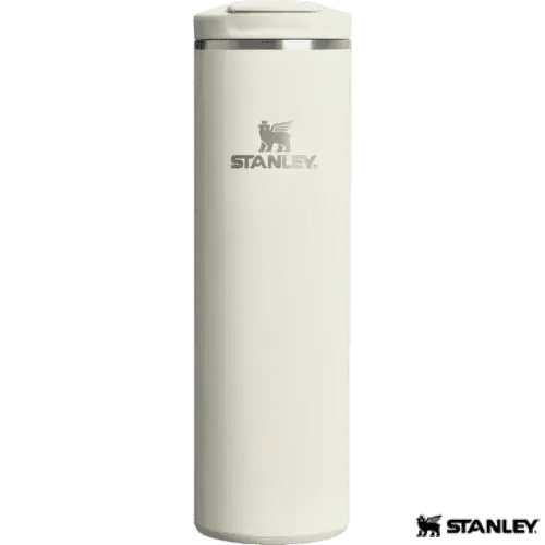 Promotional Stanley Fliptop Recycled Stainless Steel Tumbler in Cream from Total Merchandise