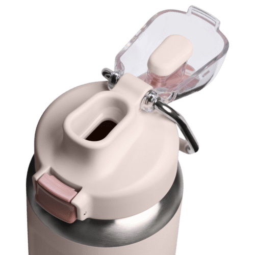 Promotional Stanley Recycled Stainless Steel Insulated Bottle in Rose Gold from Total Merchandise