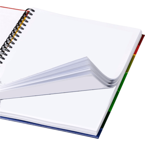 A4 Wire Bound Hardback Notebook