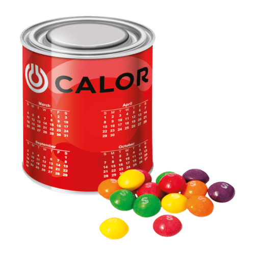 Logo printed Large Paint Tin - Skittles® by Total Merchandise